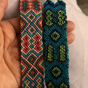 Colorful Woven Friendship Bracelets